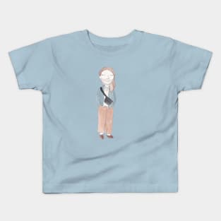 It's a nice day to visit the art gallery Kids T-Shirt
